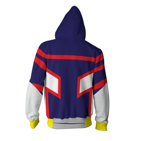 My Hero Academia Anime Cosplay Costume Sweatshirt Zip Up Hoodie CSP128 - cosplaysos