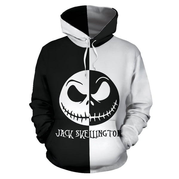 Jack Skellington The Nightmare Before Christmas Unisex Pullover Hoodie CSS100 - cosplaysos