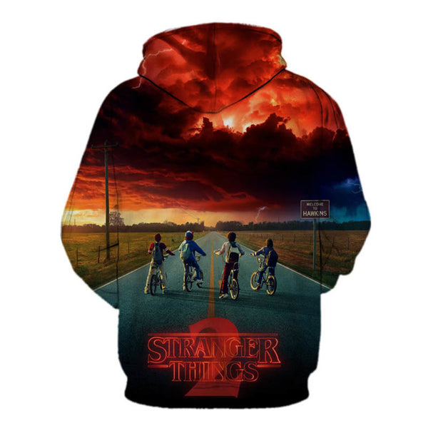 Stranger Things Hoodie - TV Series Pullover Hoodie CSSG024 - cosplaysos
