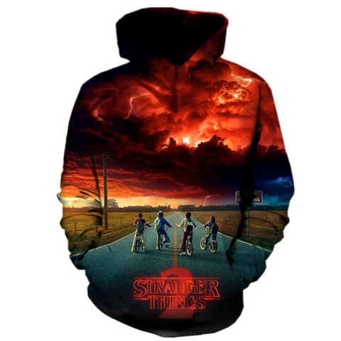 Stranger Things Hoodie - TV Series Pullover Hoodie CSSG024 - cosplaysos