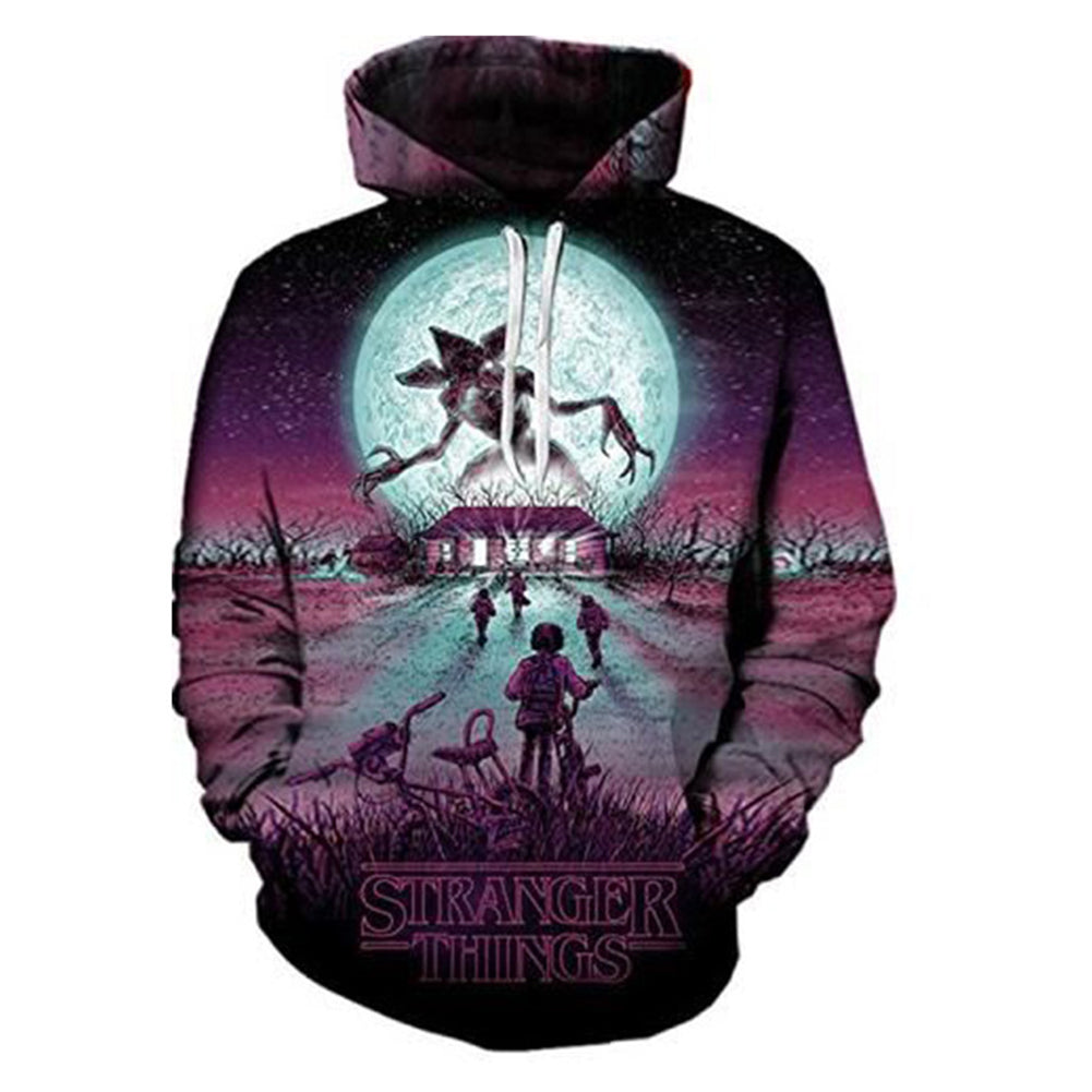 Stranger Things Hoodie - TV Series Pullover Hoodie CSSG027 - cosplaysos