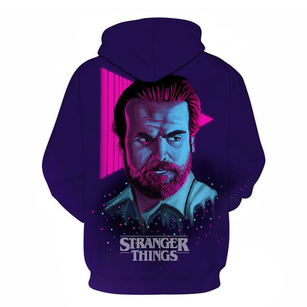 Stranger Things Hoodie - Jim Hopper Pullover Hoodie CSSG030 - cosplaysos