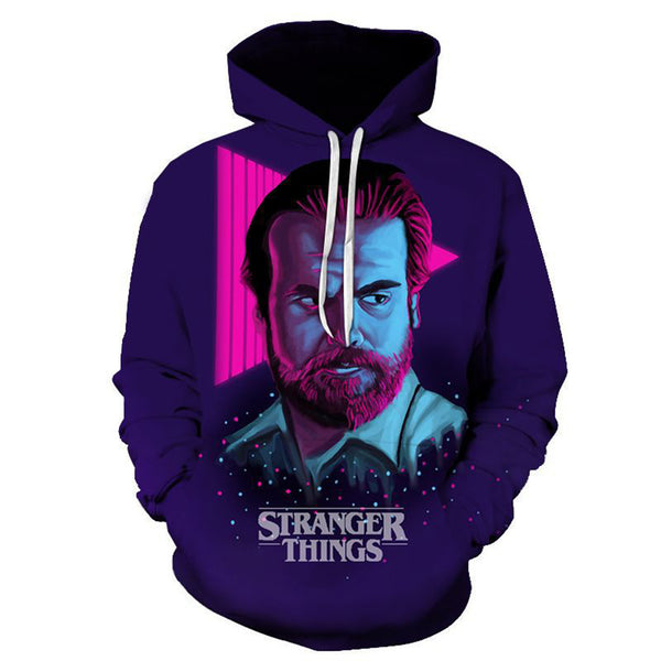 Stranger Things Hoodie - Jim Hopper Pullover Hoodie CSSG030 - cosplaysos