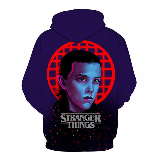 Stranger Things Hoodie - Eleven Pullover Hoodie CSSG032 - cosplaysos