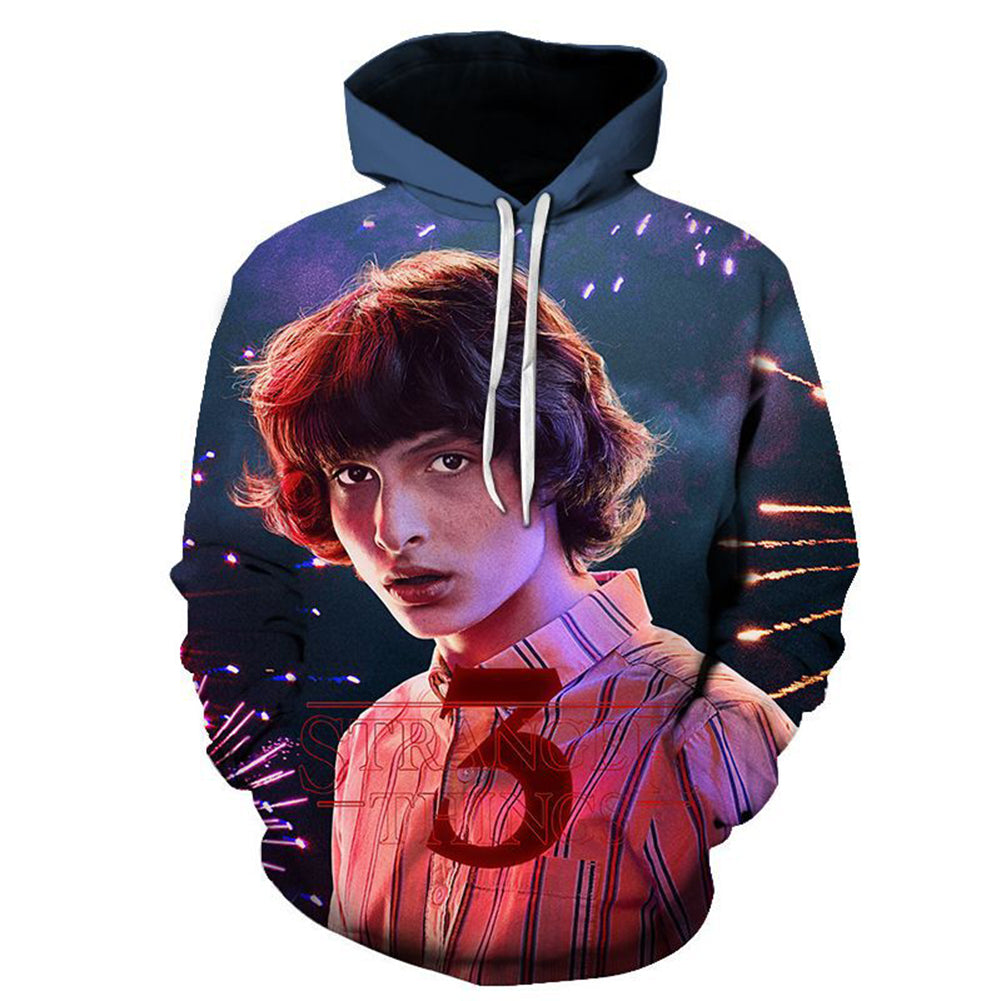 Stranger Things Hoodie - Mike Pullover Hoodie CSSG034 - cosplaysos