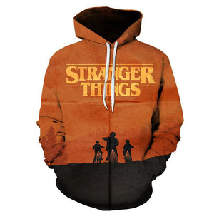 Stranger Things Hoodie - TV Series Pullover Hoodie CSSG035 - cosplaysos
