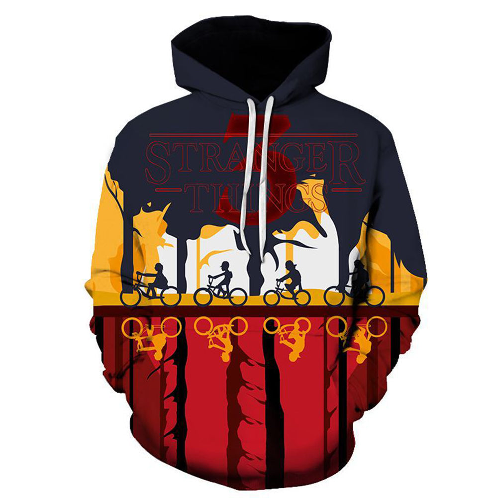 Stranger Things Hoodie - TV Series Pullover Hoodie CSSG038 - cosplaysos