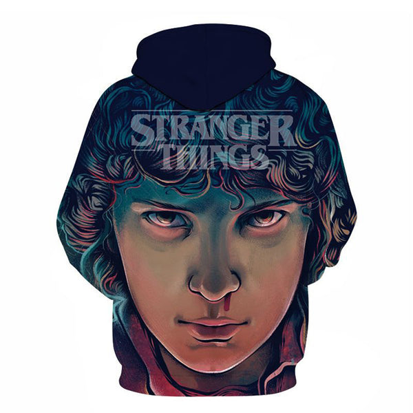 Stranger Things Hoodie - Eleven Pullover Hoodie CSSG042 - cosplaysos