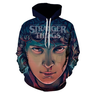 Stranger Things Hoodie - Eleven Pullover Hoodie CSSG042 - cosplaysos