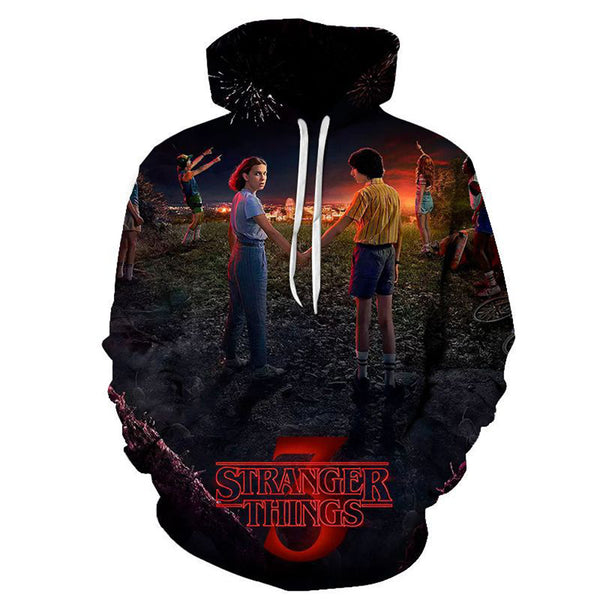 Stranger Things Hoodie - TV Series Pullover Hoodie CSSG046 - cosplaysos