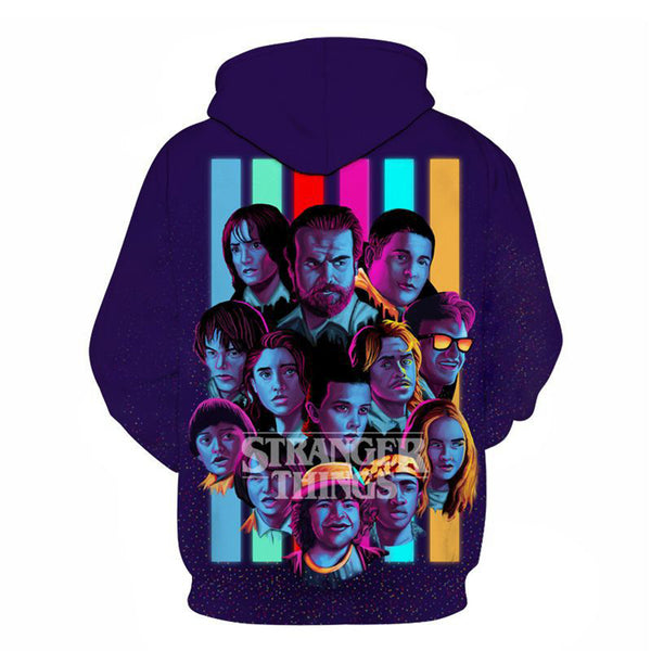 Stranger Things Hoodie - TV Series Pullover Hoodie CSSG050 - cosplaysos