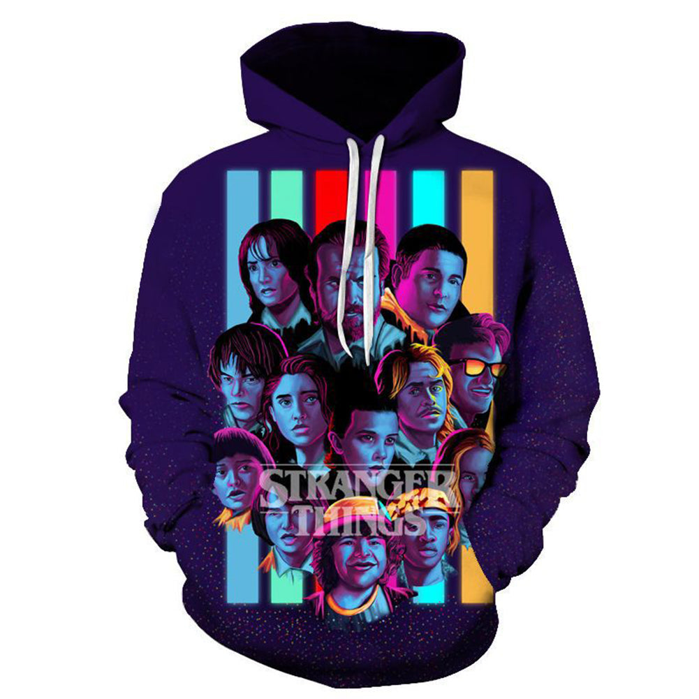 Stranger Things Hoodie - TV Series Pullover Hoodie CSSG050 - cosplaysos