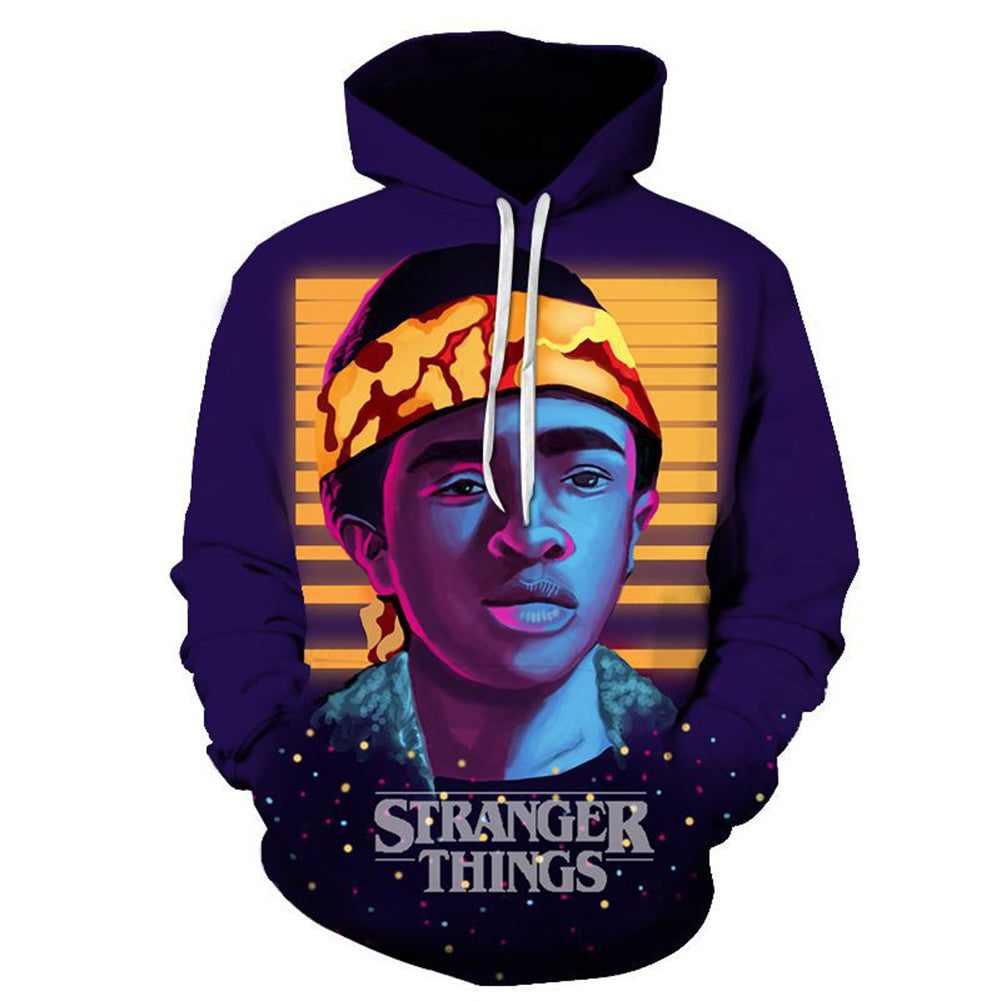 Stranger Things Hoodie - Lucas Pullover Hoodie CSSG052 - cosplaysos