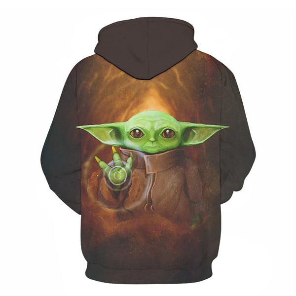 Star Wars Hoodie - Jedi Master Yoda Pullover Hoodie CSSG058 - cosplaysos