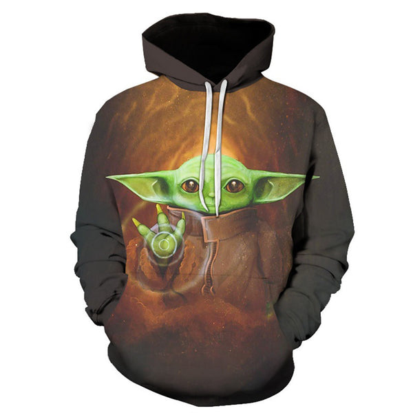 Star Wars Hoodie - Jedi Master Yoda Pullover Hoodie CSSG058 - cosplaysos