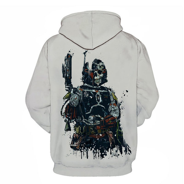 Star Wars Hoodie - Mandalorian Wars Pullover Hoodie CSSG061 - cosplaysos