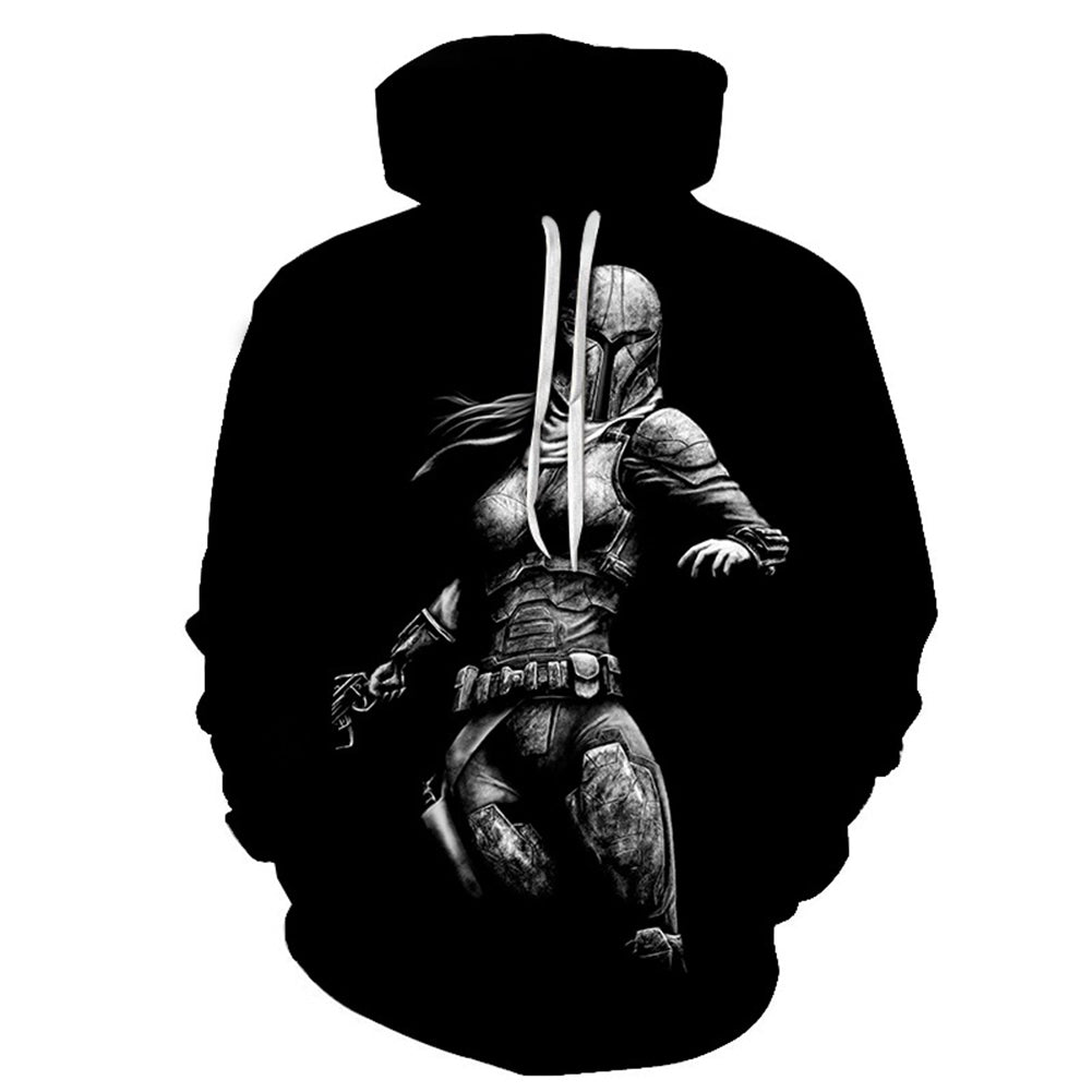 Star Wars Hoodie - Mandalorian Wars Pullover Hoodie CSSG062 - cosplaysos