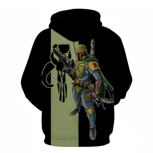 Star Wars Hoodie - Mandalorian Wars Pullover Hoodie CSSG063 - cosplaysos