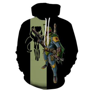 Star Wars Hoodie - Mandalorian Wars Pullover Hoodie CSSG063 - cosplaysos