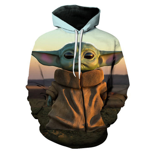 Star Wars Hoodie - Master Yoda Pullover Hoodie CSSG069 - cosplaysos