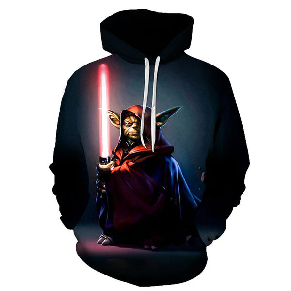 Star Wars Hoodie - Master Yoda Pullover Hoodie CSSG071 - cosplaysos