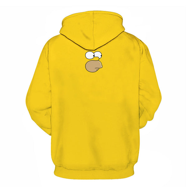 The Simpsons Hoodie - Cartoon Simpson Pullover Hoodie CSSG113 - cosplaysos