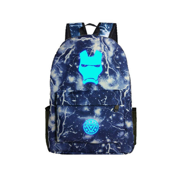 Avengers Ironman Marvel 17" Luminous Backpack CSSO104 - cosplaysos
