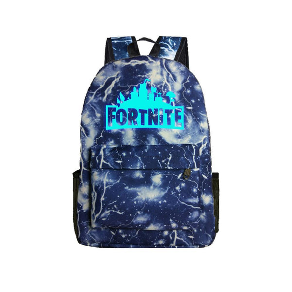 Game Fortnite 17" Canvas Luminous Bag Backpack CSSO089 - cosplaysos