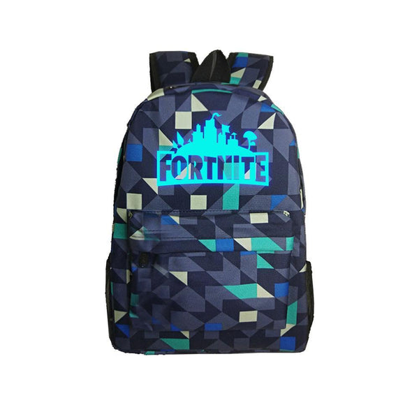 Game Fortnite 17" Canvas Luminous Bag Backpack CSSO089 - cosplaysos