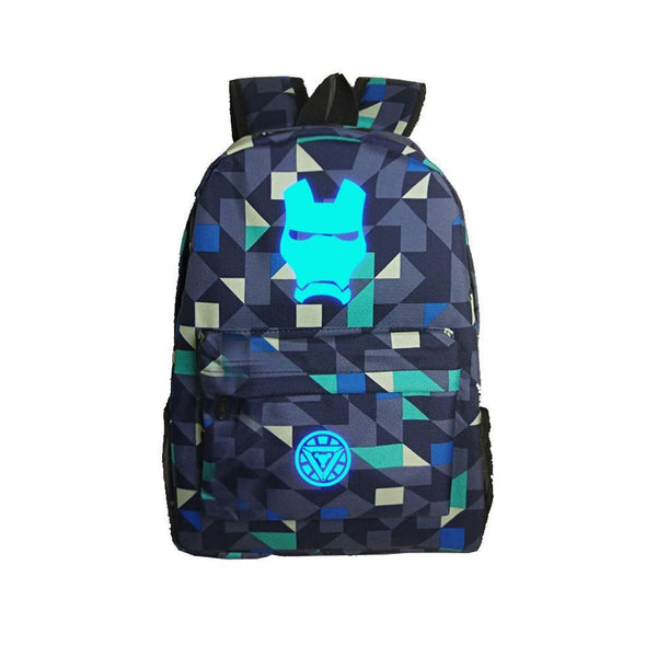 Avengers Ironman Marvel 17" Luminous Backpack CSSO104 - cosplaysos