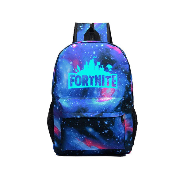 Game Fortnite 17" Canvas Luminous Bag Backpack CSSO089 - cosplaysos