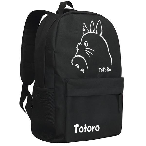 Totoro  Image Pattern Black/Camo Backpack Bag CSSO070 - cosplaysos