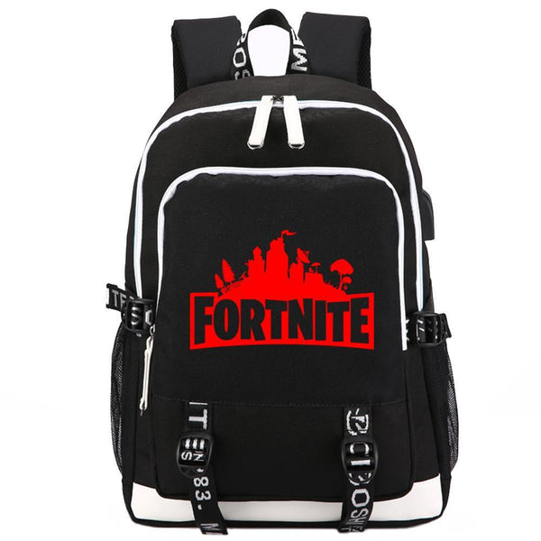 Game Fortnite Luminous USB Student Backpack CSSO086 - cosplaysos