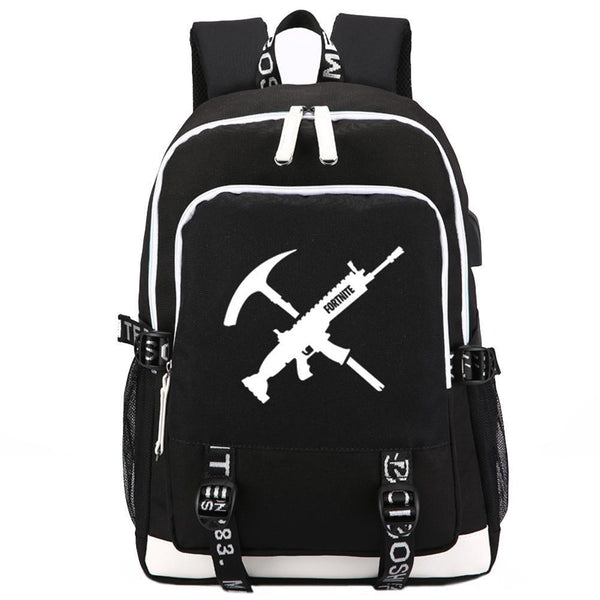 Game Fortnite 17" USB Backpack - No Luminous CSSO095 - cosplaysos