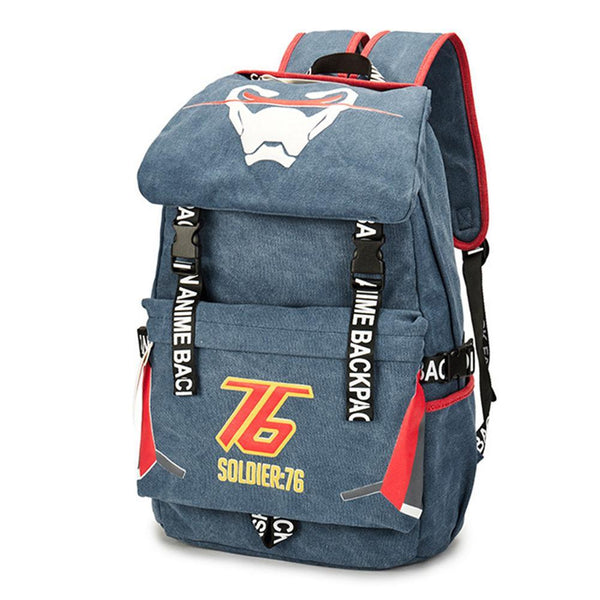 Game Overwatch Canvas Teen Backpack CSSO133 - cosplaysos