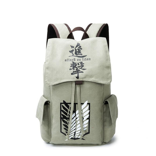 Anime Comics Attack On Titan Drawstring Backpack CSSO120 - cosplaysos