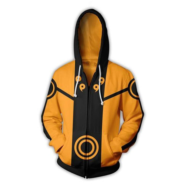 Naruto Hoodie -  Rikudou Sennin Mode Zip Up Hoodie CSOS004 - cosplaysos