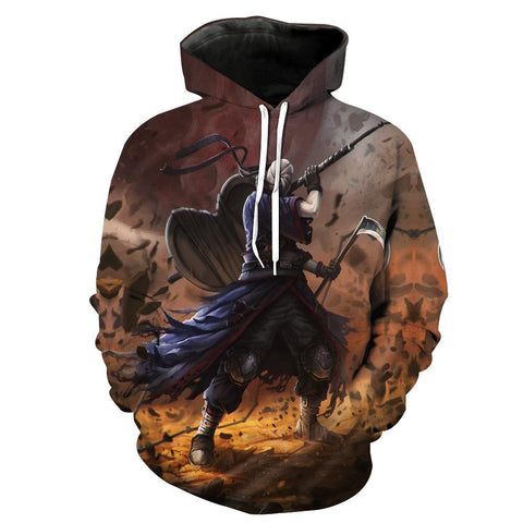 Naruto Hoodie - Naruto Shippuden Uchiha Obito Pullover Hoodie CSOS005 - cosplaysos