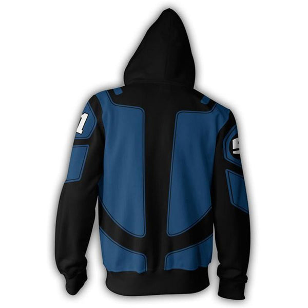 The Avengers Hoodie - Iron Man Zip UP Hoodie CSOS00E - cosplaysos