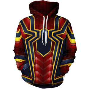 Spider-Man Hoodie - The Avengers Pullover Hoodie CSOS00J - cosplaysos