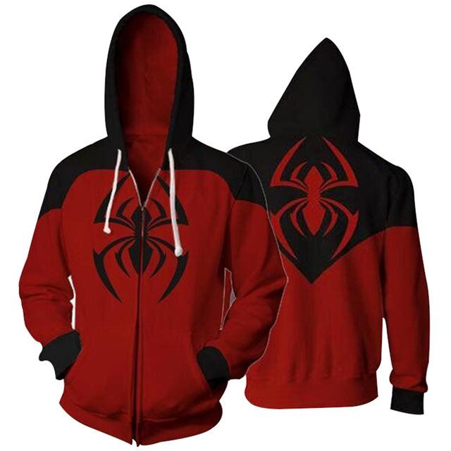 Spider-Man Hoodie - The Avengers Zip Up Hoodie CSOS00M - cosplaysos