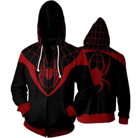 Avengers Hoodie - Spider-Man Zip Up Hoodie CSOS00N - cosplaysos