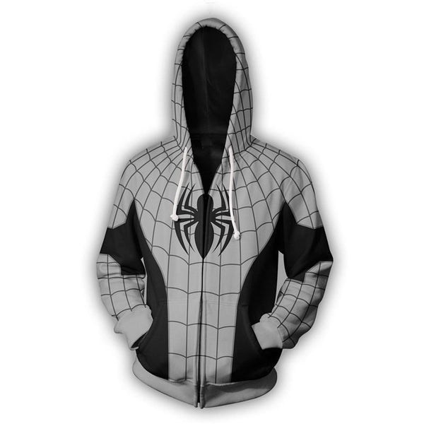 Spider-Man Hoodie - Armed Spiderman Zip Up Hoodie CSOS00U - cosplaysos