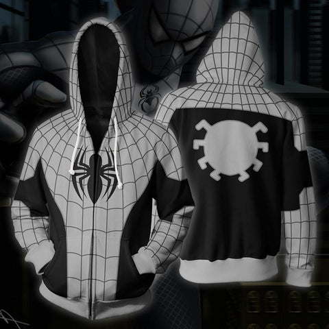 Spider-Man Hoodie - Armed Spiderman Zip Up Hoodie CSOS00U - cosplaysos