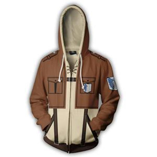 Attack on Titan Eren Hoodie CSOS011 - cosplaysos