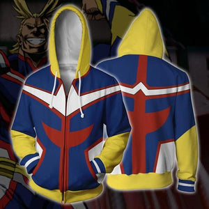 My Hero Academia Hoodie - Boku No Zip Up Hoodie CSOS014 - cosplaysos