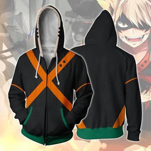 My Hero Academia Hoodie - Katsuki Bakugo Hoodie CSOS020 - cosplaysos