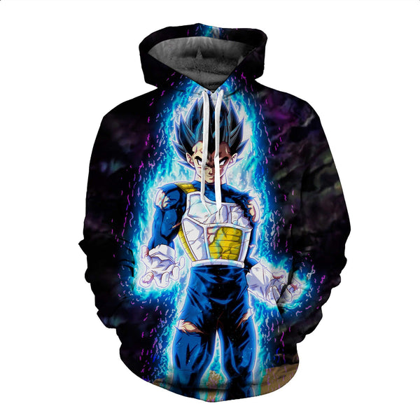 Dragon Ball Z Ultra Instincts Vegeta Pullover Hoodie CSOS023 - cosplaysos