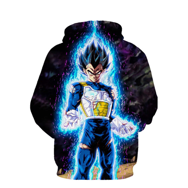 Dragon Ball Z Ultra Instincts Vegeta Pullover Hoodie CSOS023 - cosplaysos