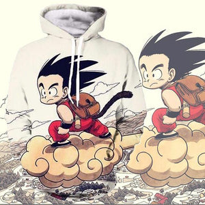 Dragon Ball Z Hoodie Kid Goku Pullover Hoodie CSOS026 - cosplaysos